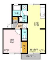 メゾン森PartⅦ・Ⅷの間取り画像
