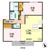 クロノス Bの間取り画像