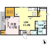 ラリュール柴又の間取り画像