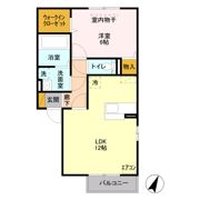 アステール Ⅱ Aの間取り画像