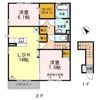エスポワール・栞の間取り画像