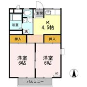 エステート中島 北館の間取り画像