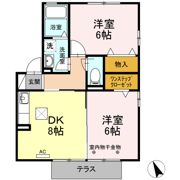 サンシャイン堀江Ⅲの間取り画像