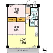 その木ハイツの間取り画像