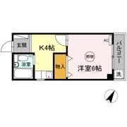 フジミハイツの間取り画像