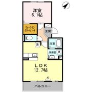 プリマベルの間取り画像