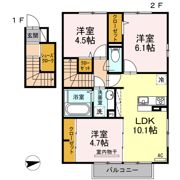 パエーゼ/ヴィラージュ ヴィラージュの間取り画像