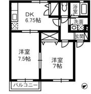 サンパティーク Bの間取り画像