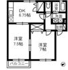 サンパティーク Bの間取り画像