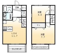 ヴィ アバンスの間取り画像