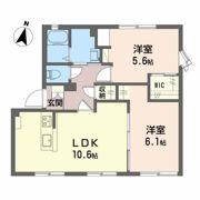 ハイツ宝和の間取り画像