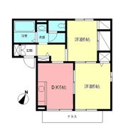 ラークヒルズBの間取り画像