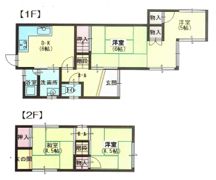 岩出市新田広芝 戸建て1の間取り画像