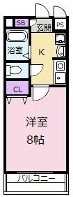 セイントの間取り画像