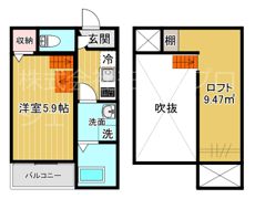 MODERN PALAZZO 貝津Vogueの間取り画像