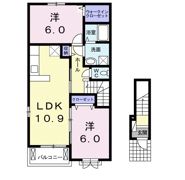チアフル ミサオの間取り画像
