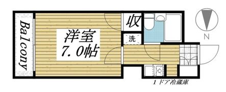 メゾンド根岸の間取り画像