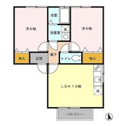 クレストハイムの間取り画像