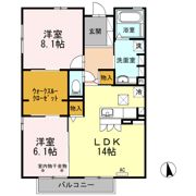 サンフローラの間取り画像
