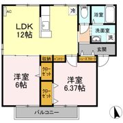 サンタプレイスⅡの間取り画像
