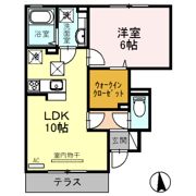 スカイヴィラ豊中の間取り画像