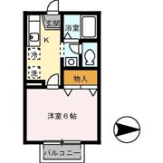 ディアコート野田の間取り画像