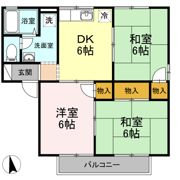 ハッピー･ユー A棟の間取り画像