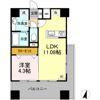 フェリーチェ梅香崎の間取り画像