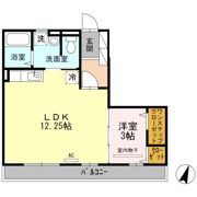 ボヌール東谷山の間取り画像