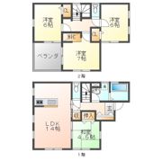リーブルファイン黒野 2号棟の間取り画像