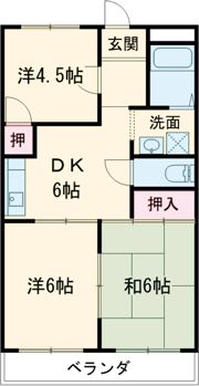 ベルテ不動丘の間取り画像