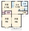 コーポ千刈の間取り画像