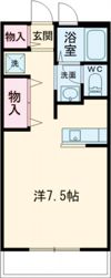 サンパレスBの間取り画像