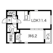 DEVELD荒中の間取り画像