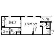 DEVELD荒中の間取り画像