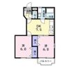 アンソレイエBの間取り画像