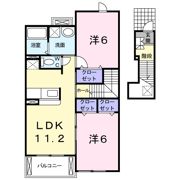 サンプレシャスⅡの間取り画像