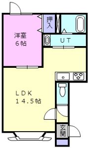 Grand CielⅡの間取り画像