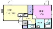 エフクローバーの間取り画像
