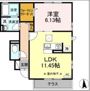 蒼の杜 風の間取り画像