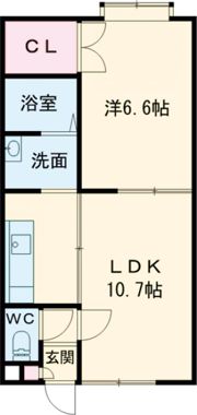 カーサポラリスの間取り画像