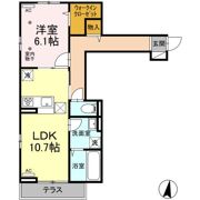 D-room木町通二丁目の間取り画像