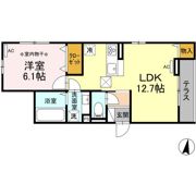 D-room木町通二丁目の間取り画像