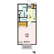 メゾンまるえの間取り画像