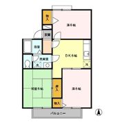 セジュールグランデ Ⅴの間取り画像