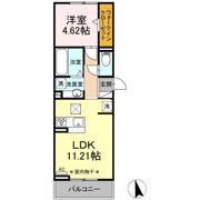 D-room岐南町八剣北の間取り画像
