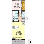 D-room岐南町八剣北の間取り画像