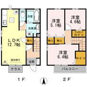 カーサ ビアンコⅢの間取り画像