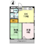 ガーデンハイツ山本の間取り画像