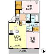 グランコムメゾン小串の間取り画像